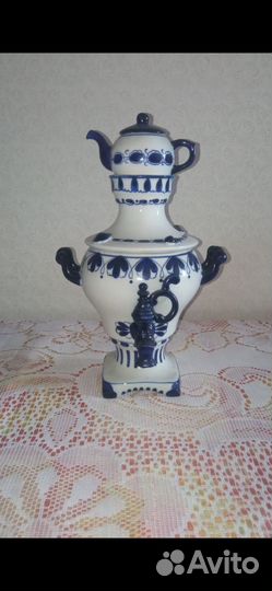 Фарфоровая посуда гжель