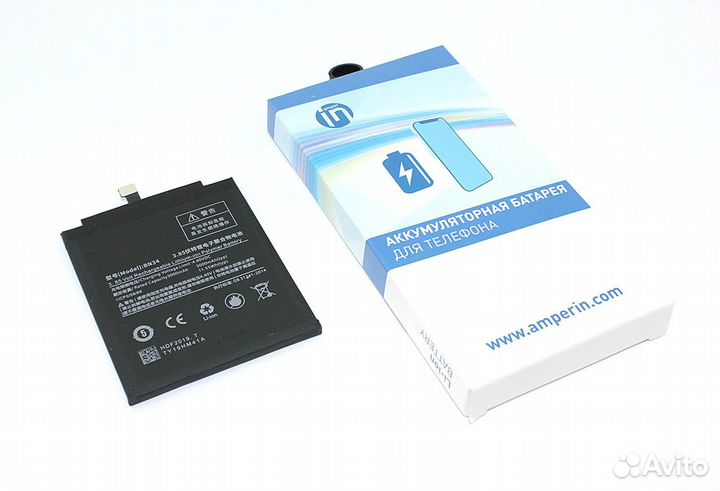 Amperin для Xiaomi Redmi 5A (BN34) 3000mAh 3,85V