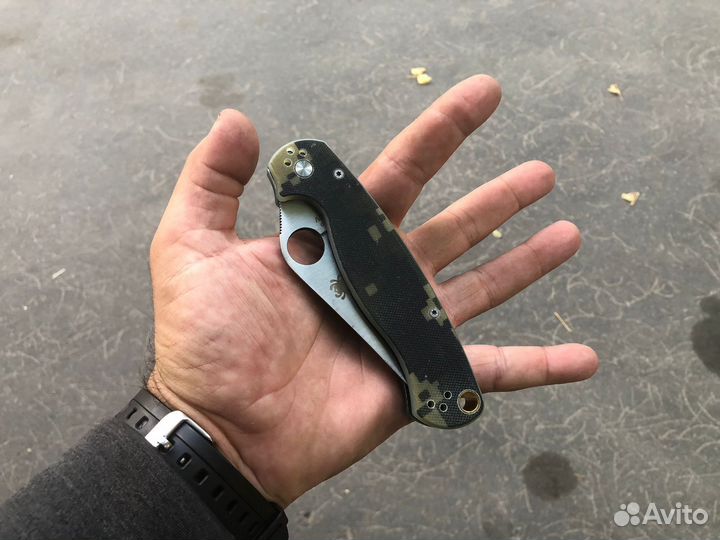 Spyderco Millitary камуфляж