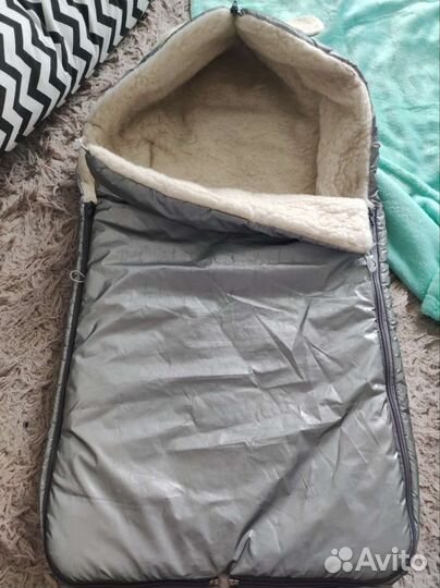 Зимний конверт в коляску