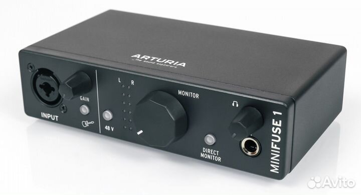 Аудиоинтерфейс Arturia MiniFuse 1 Black