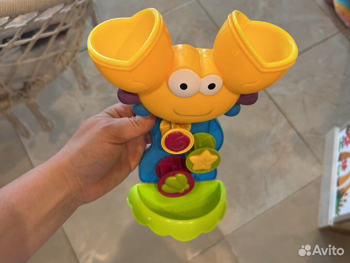 Игрушки для ванной на присосках