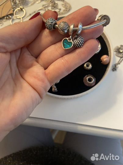 Pandora шармы серебро оригинал