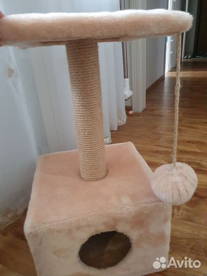 Когтеточка домик для кошки