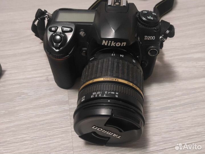 Зеркальный фотоаппарат nikon d200
