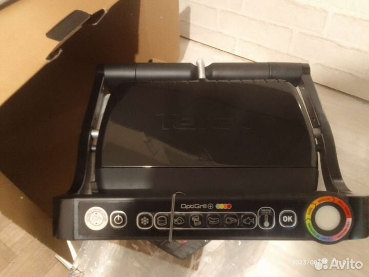 Электрогриль Tefal OptiGrill+ GC712812, 2000 Вт