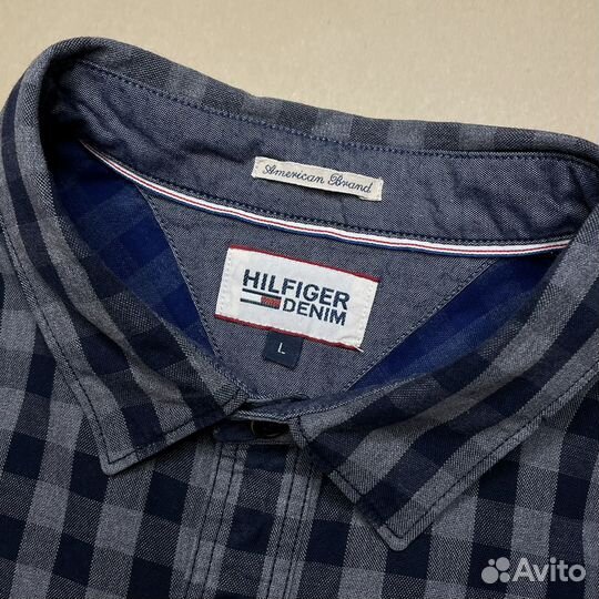 Рубашка Hilfiger Denim (Ralph Lauren Lacoste Gant)