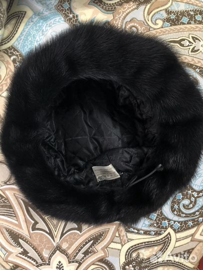 Норковый берет