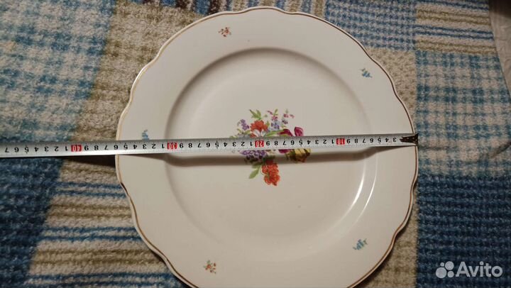 Блюдо фарфор дулево