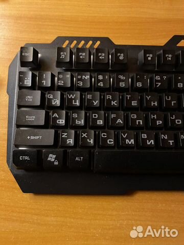 Игровая клавиатура с подсветкой объявление продам