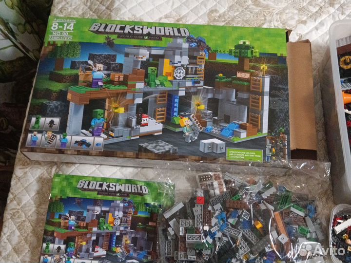 Конструктор Blocksworld Майнкрафт