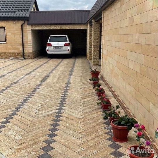 Тротуарная плитка.брусчатка. из кевларобетона
