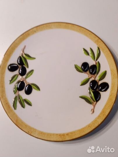 Большое блюдо и 2 салатника