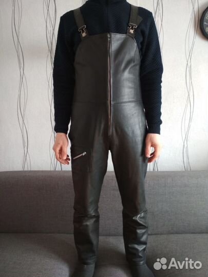Полукомбинезон из кожи