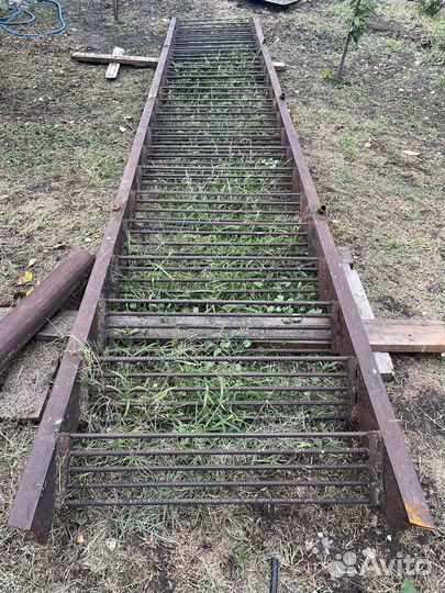 Лестница металлическая бу