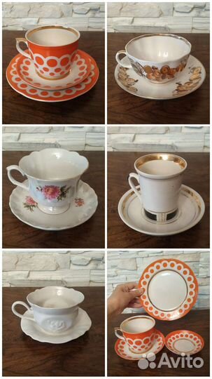 Чайники сахарницы сливочники чай пары СССР винтаж