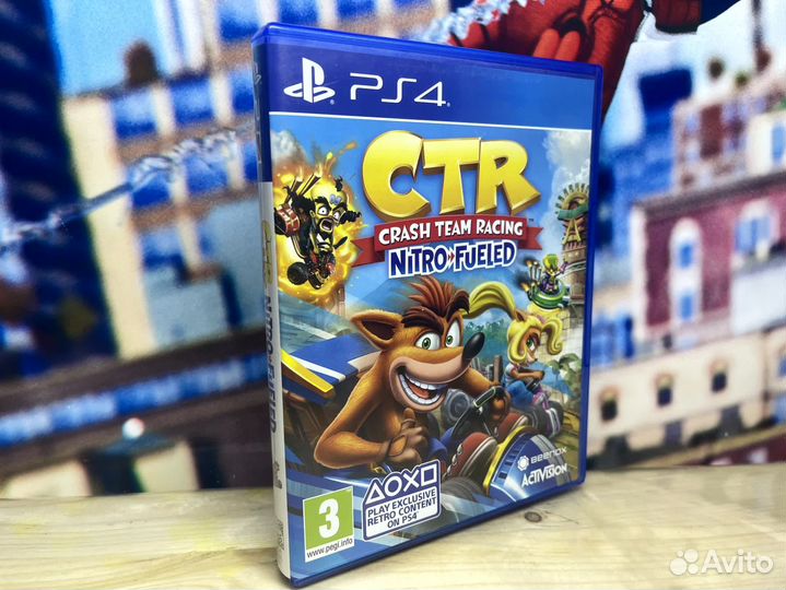 Crash Team Racing Nitro Fueled PS4