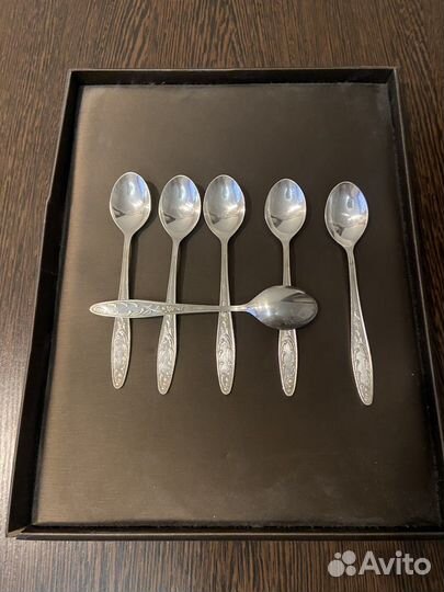 Ложки чайные мельхиор