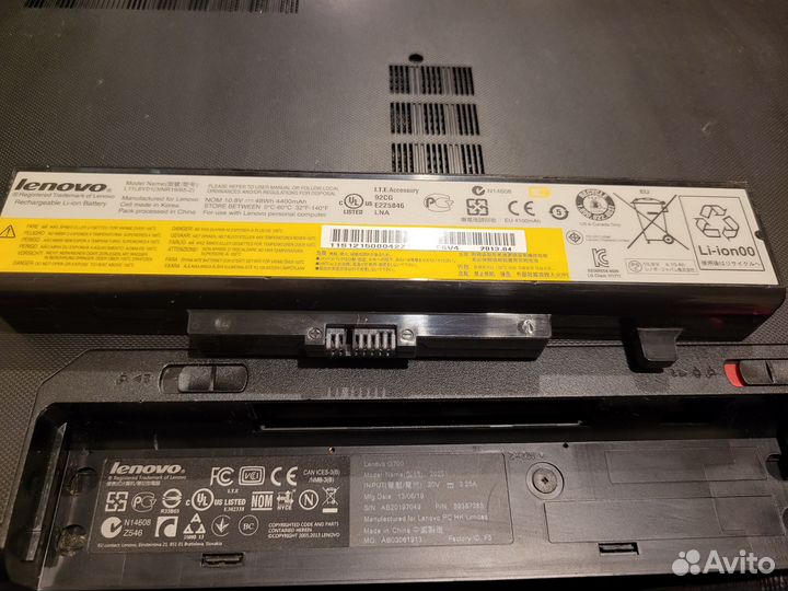 Ноутбук Lenovo G700 на запчасти/ремонт