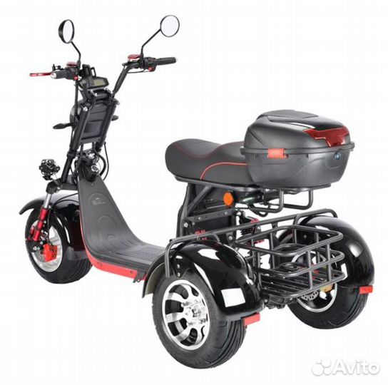 Электроскутер white siberia PRO trike 3000W 2023 г