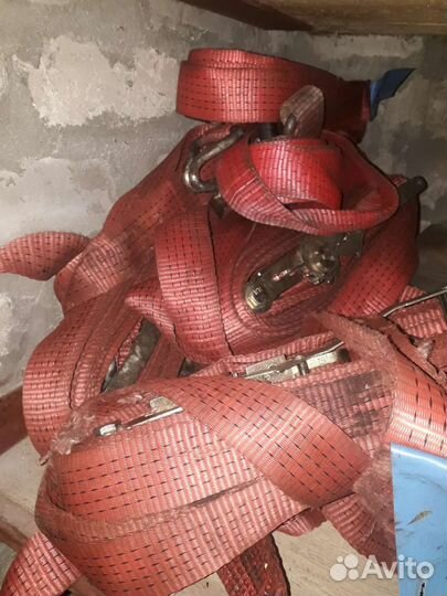 Ремень натяжной с храповым механизмом