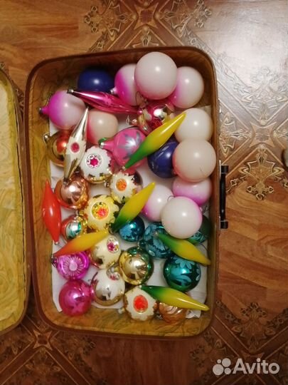 Елочные игрушки СССР