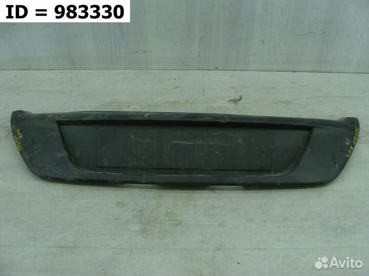 Накладка заднего бампера Kia Rio