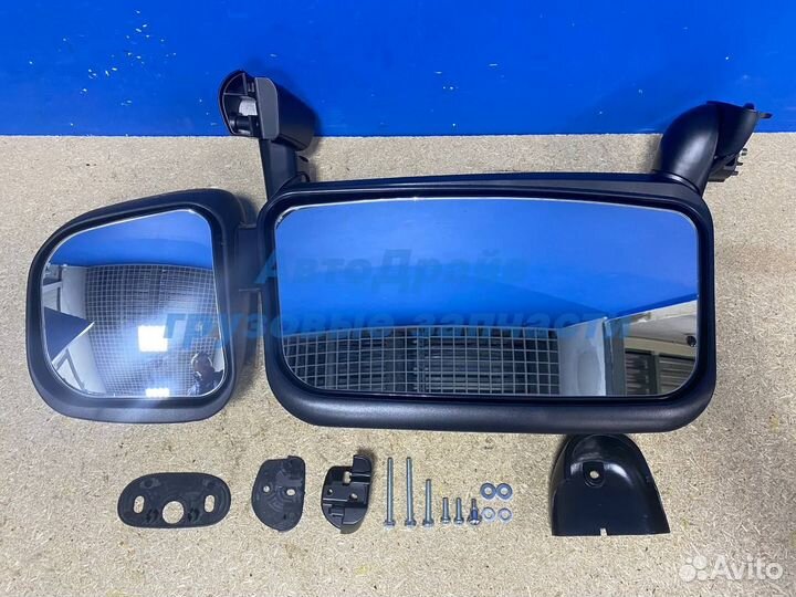 Зеркало Скания 4 серия левое в сборе