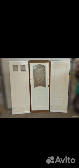 Двери межкомнатные белые