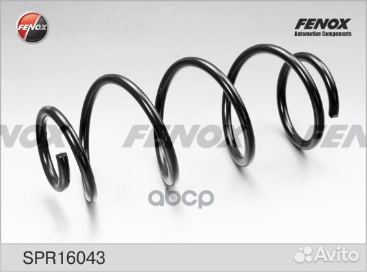 Пружина подвески VW polo седан 1.6 (автомат) пе