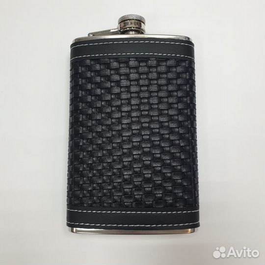 Фляжка 250 мл. (кожа ромб.)