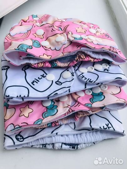 Многоразовые подгузники новые