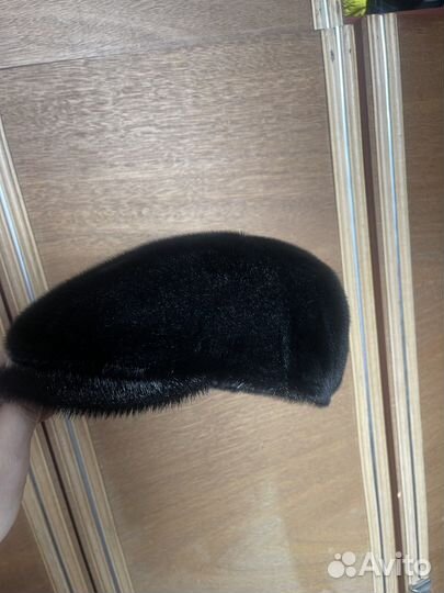 Меховая мужская кепка