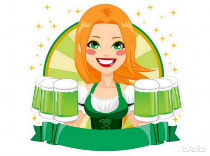 Продавец в магазин разливного пива