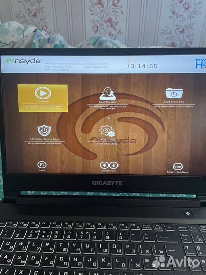 Игровой ноутбук Gigabyte RTX3060, Ryzen 7 5800H, 2