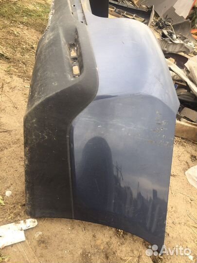 Бампер задний для Toyota Highlander II 2007-2013