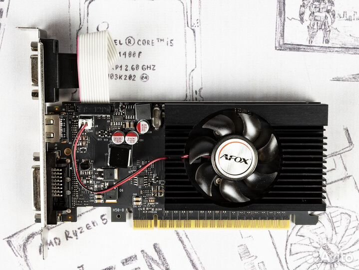 Видеокарта afox GeForce GT 710 2Gb