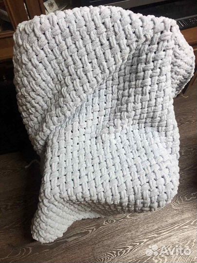 Плед ручной работы