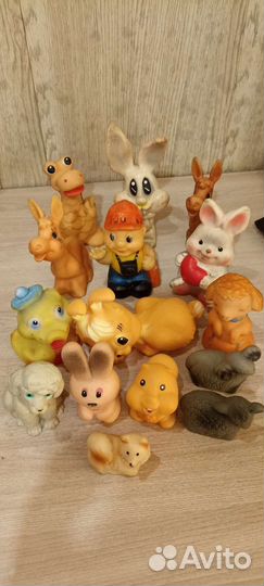 Резиновые игрушки СССР