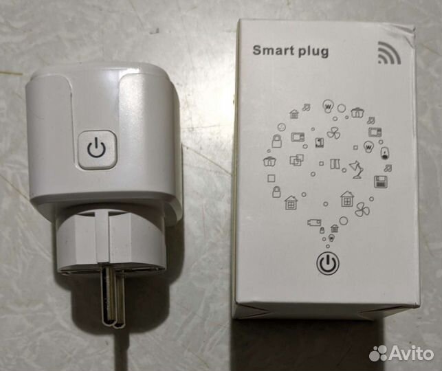 Умная розетка wifi, выключатель