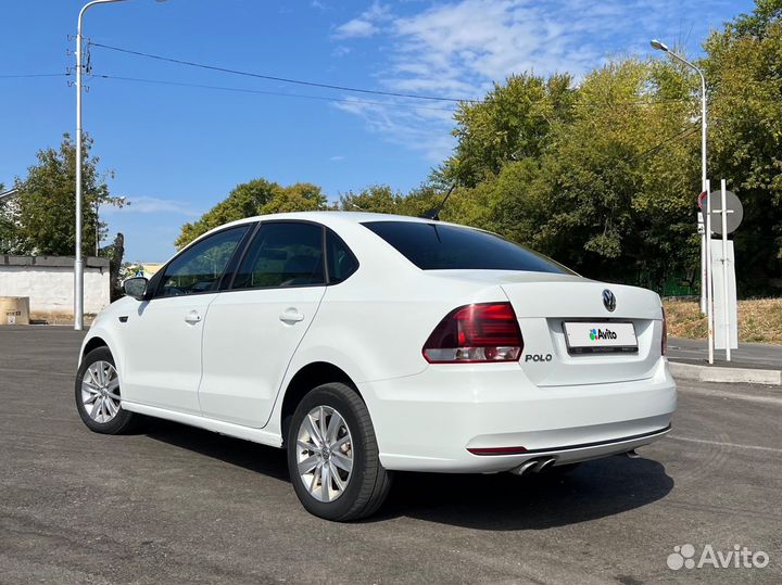 Volkswagen Polo 1.4 AMT, 2019, 96 500 км