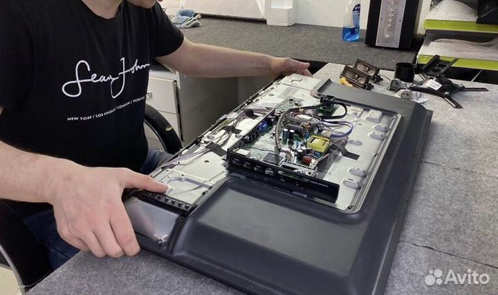 Ремонт телевизора. Замена Подсветки