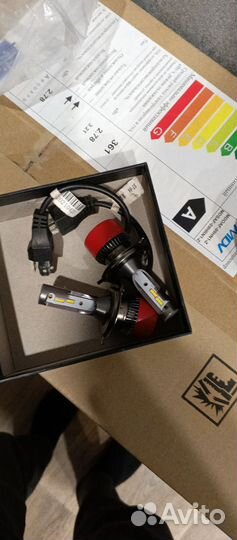 LED лампы h4 3000k