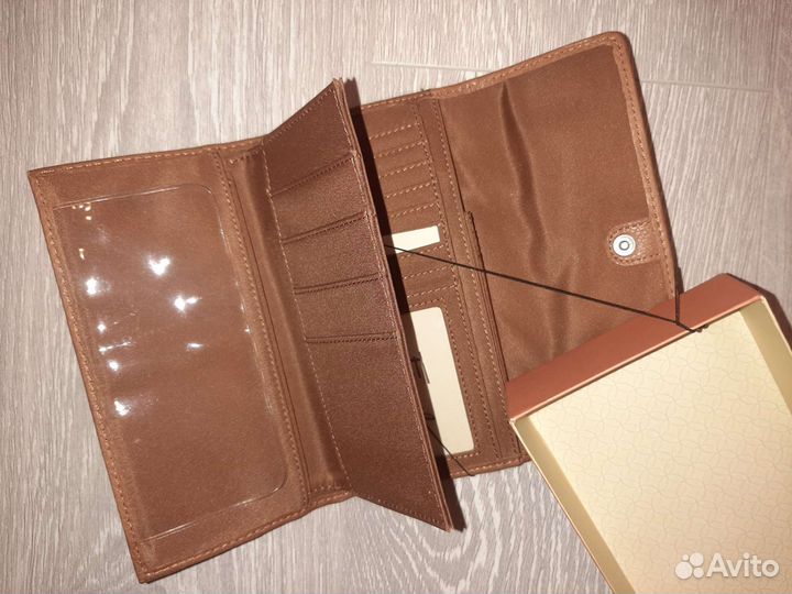 Клатч женский fossil натуральная кожа