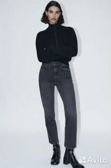 Zara ориинал джинсы mom 34 в Москве