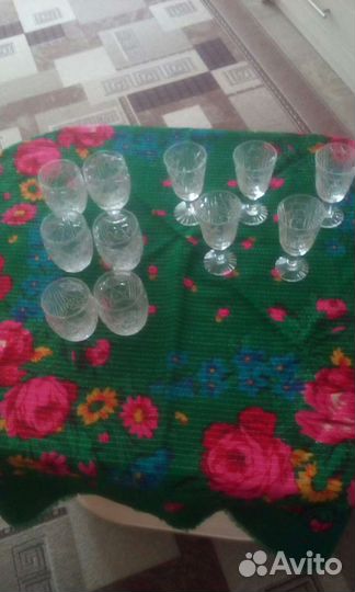 Советский хрусталь семь наименований