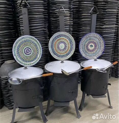 Казан чугунный Приемиум с ручками