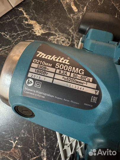 Дисковая пила makita 5008mg