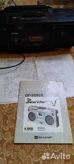 Двухкассетный магнитофон