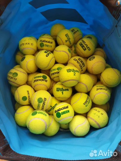 Теннисные мячи бу
